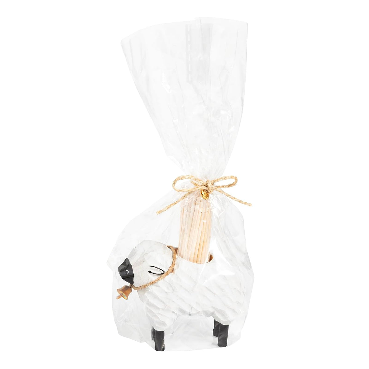 Mud Pie Serveware, 5 1/2" x 3", White Sheep