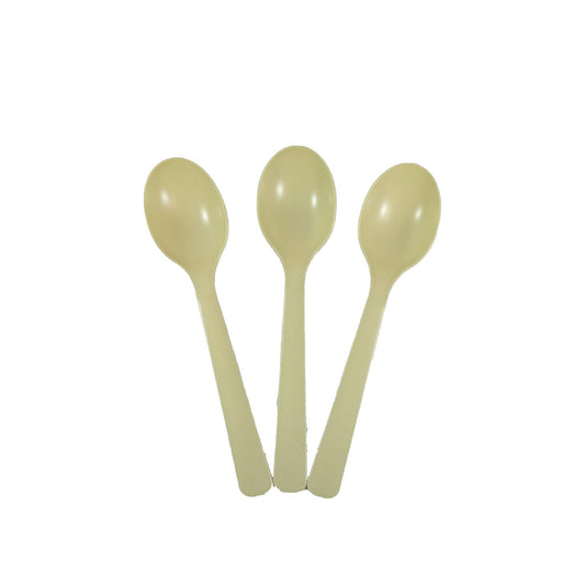 DHG Professional CPLA Heavy Weight Disposable Soup Spoon BPI Certified (100)