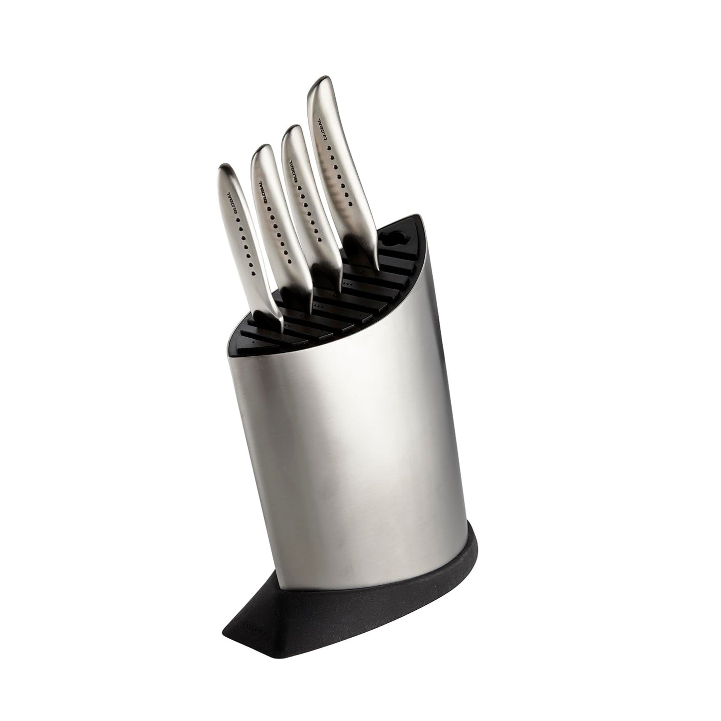 Scanpan Global SAI-5001 5 Piece Knife Block Set, Silver