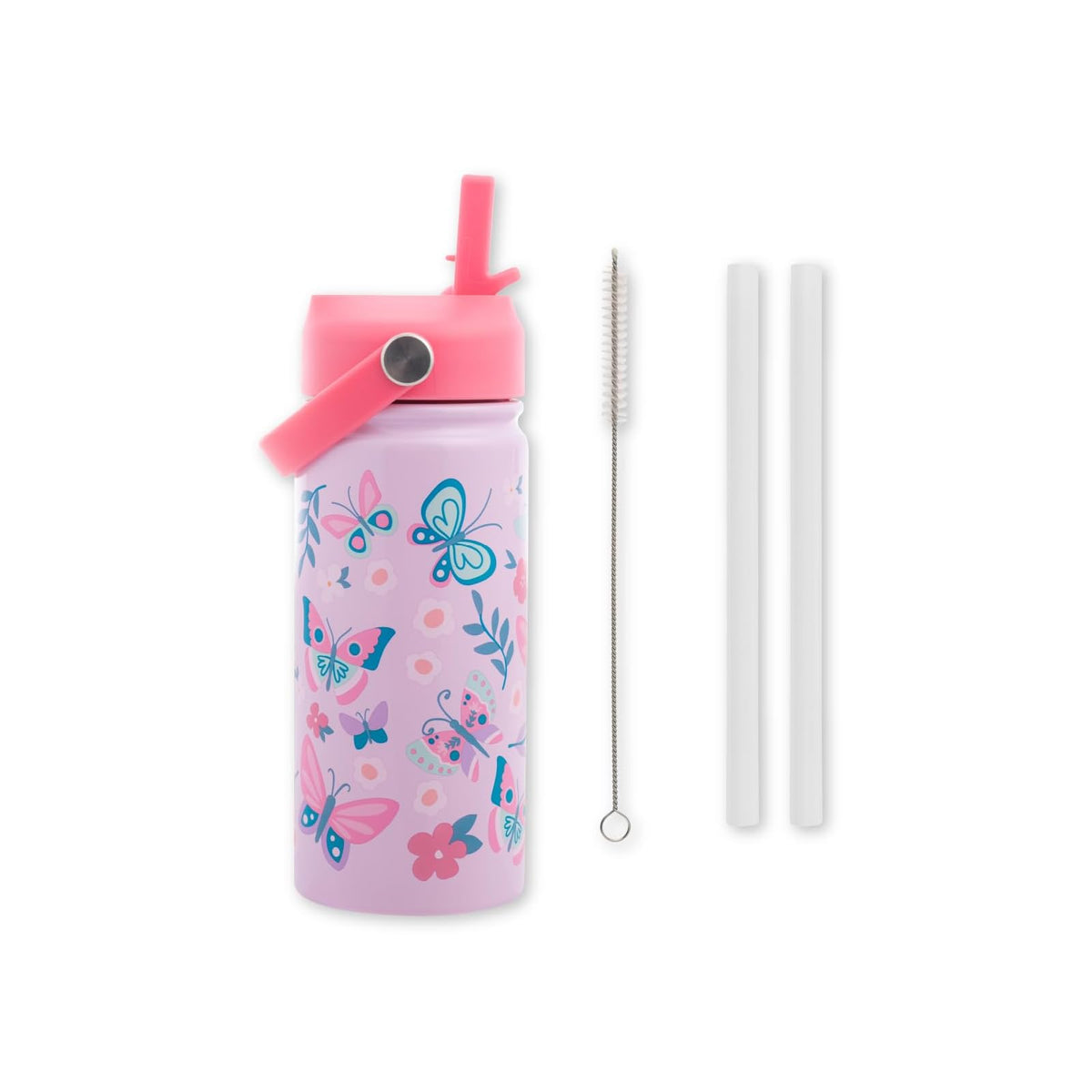 Stephen Joseph Bottle, 14 Ounces (Pack of 4), Butterfly
