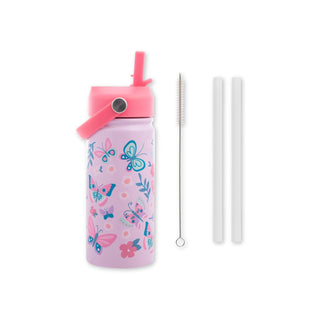 Stephen Joseph Bottle, 14 Ounces (Pack of 4), Butterfly