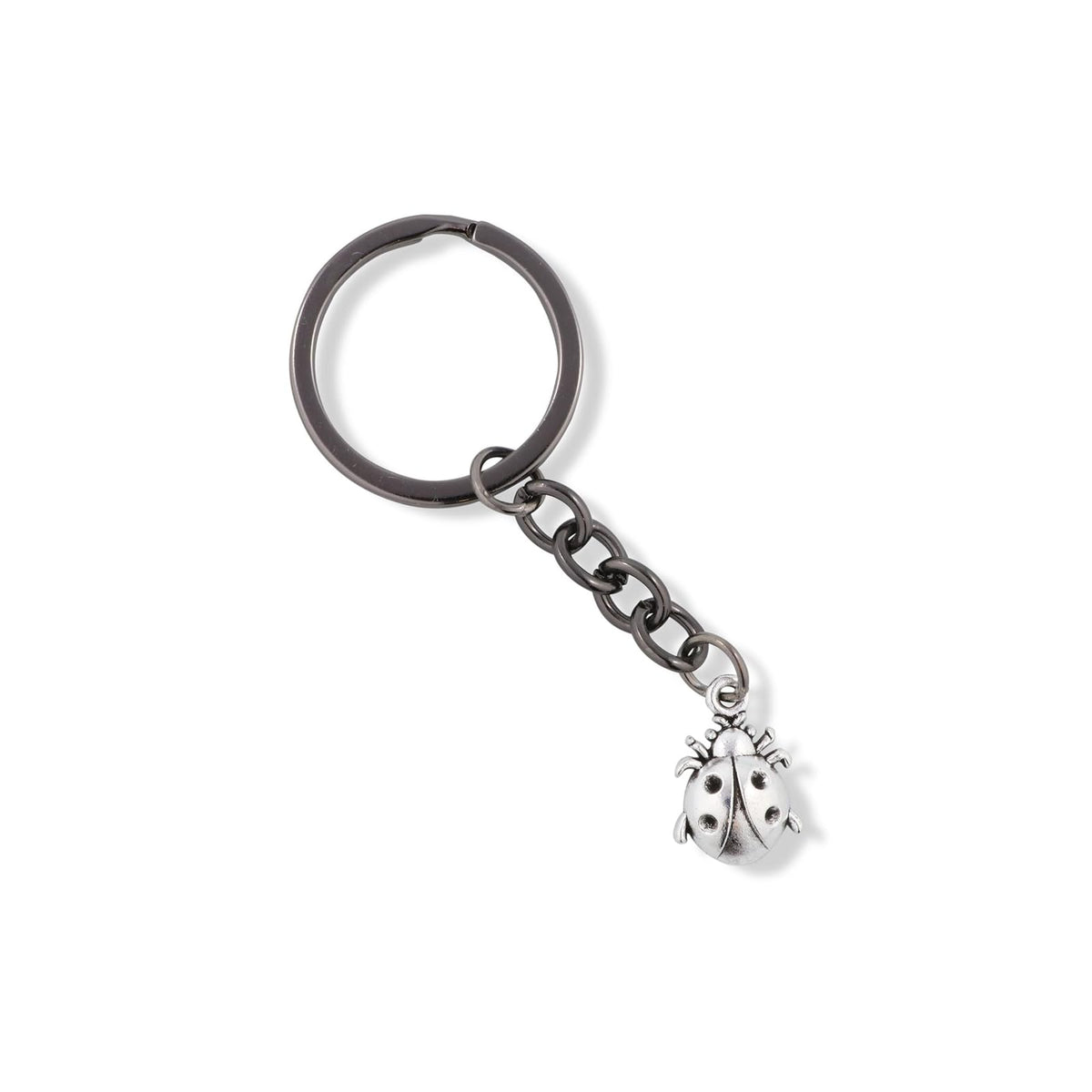 Dave The Bunny Keychain, Small, Silver