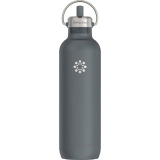 Lifefactory Thermos, 32 Ounces, Carbon