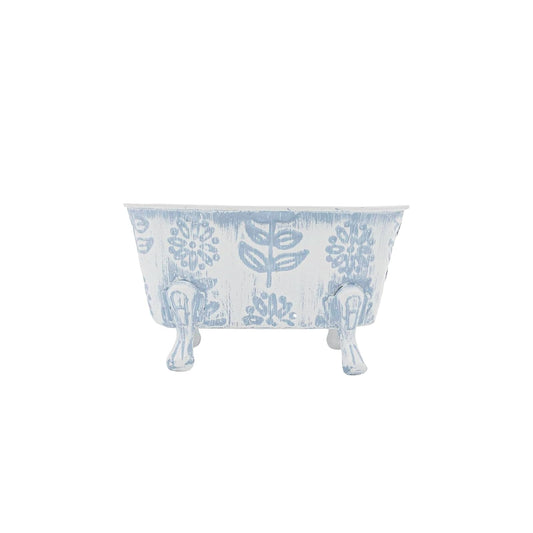 Foreside Home and Garden Figurine, 3.74" x 6.1", Blue