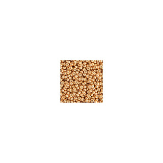 John Bead Craft Bead, 2mm, Gold Galvanized
