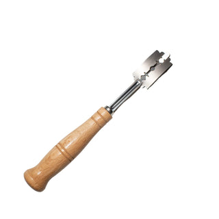 Frieling Bread Lame Dough Scoring Blade for Making Bread, Includes Extra Blades and Lame Cover, 7.5 Inch, Natural Wood Handle