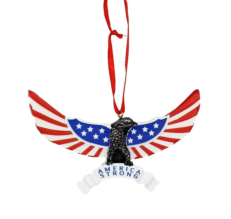 Kurt Adler America Strong Eagle Ornament