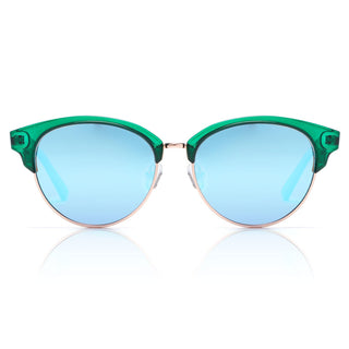 DUCO Retro Sunglasses for Women Vintage Polarized Sun Glasses for Small Face Mirrored Lens Trendy Designer Shades 1221