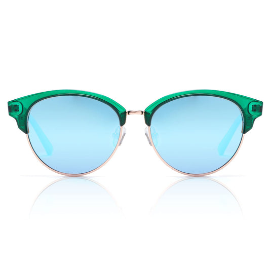 DUCO Retro Sunglasses for Women Vintage Polarized Sun Glasses for Small Face Mirrored Lens Trendy Designer Shades 1221