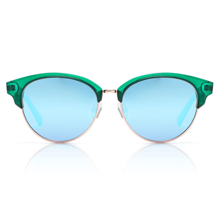DUCO Retro Sunglasses for Women Vintage Polarized Sun Glasses for Small Face Mirrored Lens Trendy Designer Shades 1221