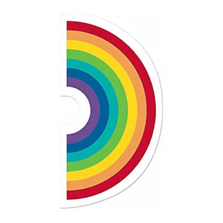 Harman Disposable Napkin, 4.5" x 8", Rainbow
