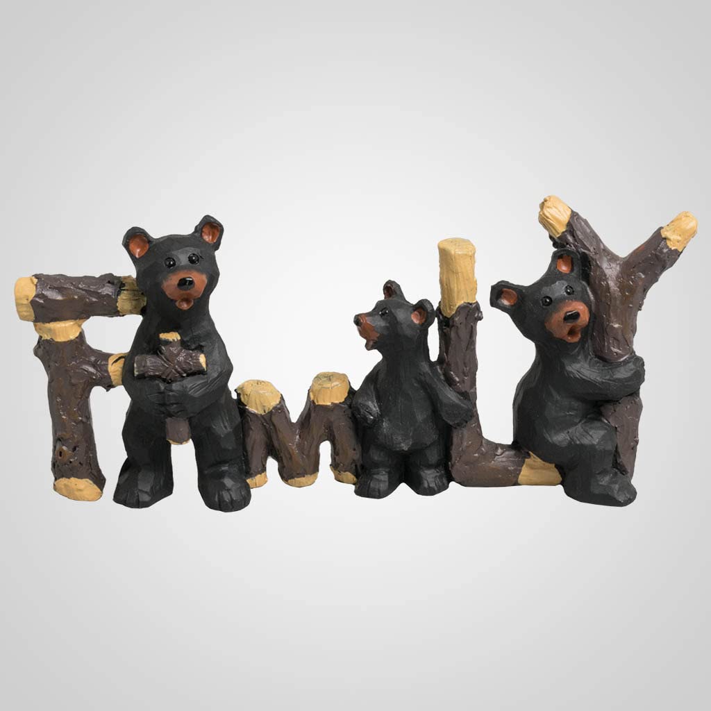 Lipco 19646 Bear Family with Cross Figurine