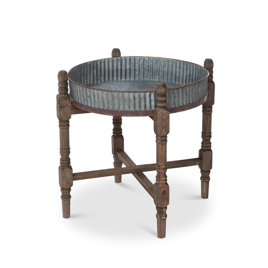 Park Hill Collection EFT81329 Cottage Side Table, 21.5-inch Height