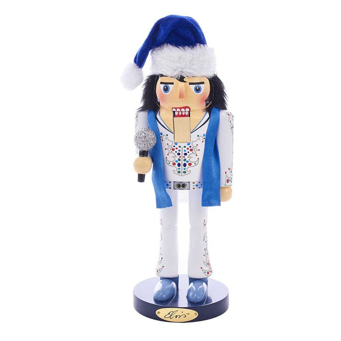 Kurt Adler EP6171L 11" Elvis King of Spades Nutcracker