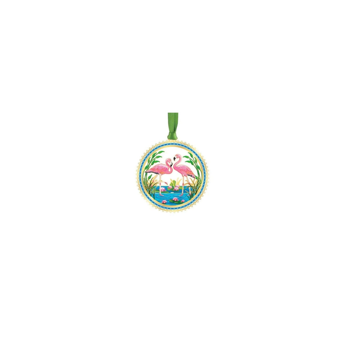 Beacon Design Hanging Ornament, Gold,pink, Unique