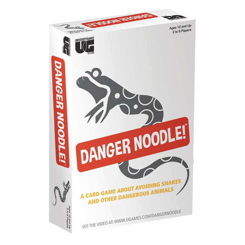 Danger Noodle Card Game by University Games for 2 to 8 Players Ages 12 and Up Perfect Family or Party Game Night Game