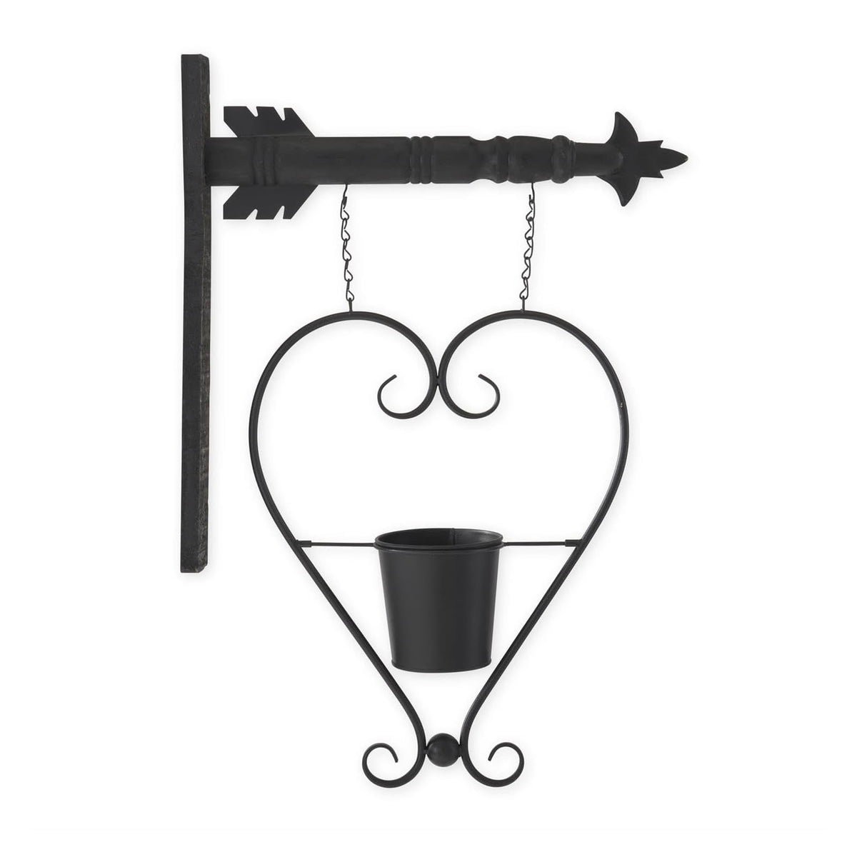 K&K Interiors Decorative Signage, 12.75-Inch, Black