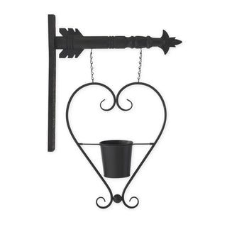 K&K Interiors Decorative Signage, 12.75-Inch, Black