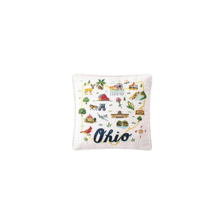 Peking Handicraft Pillow, Multicolor