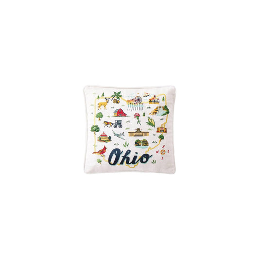 Peking Handicraft Pillow, Multicolor