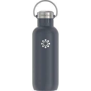 Lifefactory Thermos, 20 Ounces, Carbon