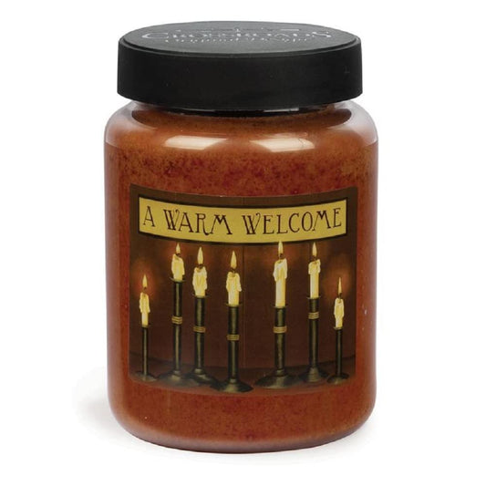 Crossroads BMS-DS310 A Warm Welcome Buttered Maple Syrup Jar Candle, 26 oz