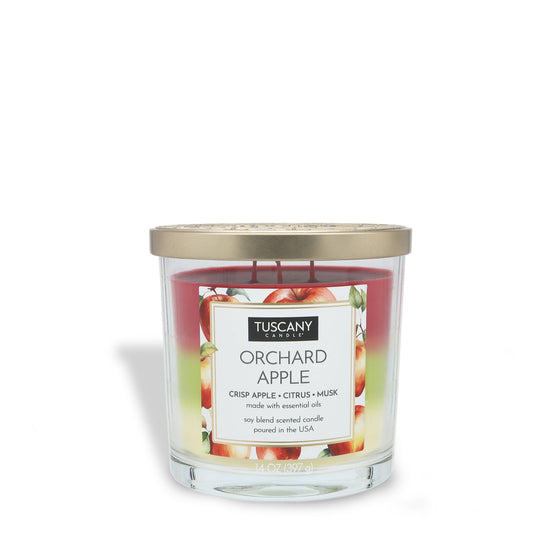 Empire Candle Orchard Apple Premium Satin Wax Scented Candle
