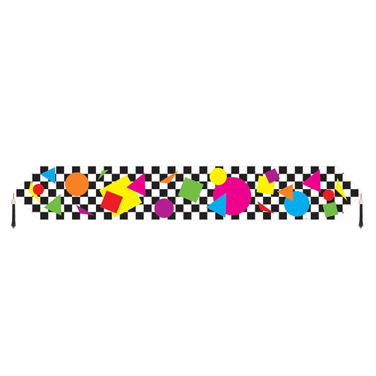 Beistle Printed Party Shapes Table Runner Party Accessory (1 count) (1/Pkg)