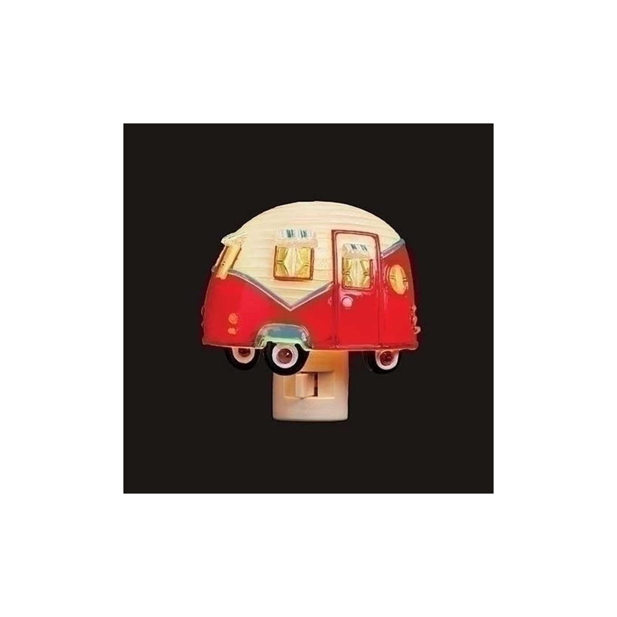 Roman Lamp, 3.75 inches, Red