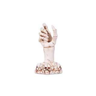 Raz Imports Candle Holder, 7 inches, Cream