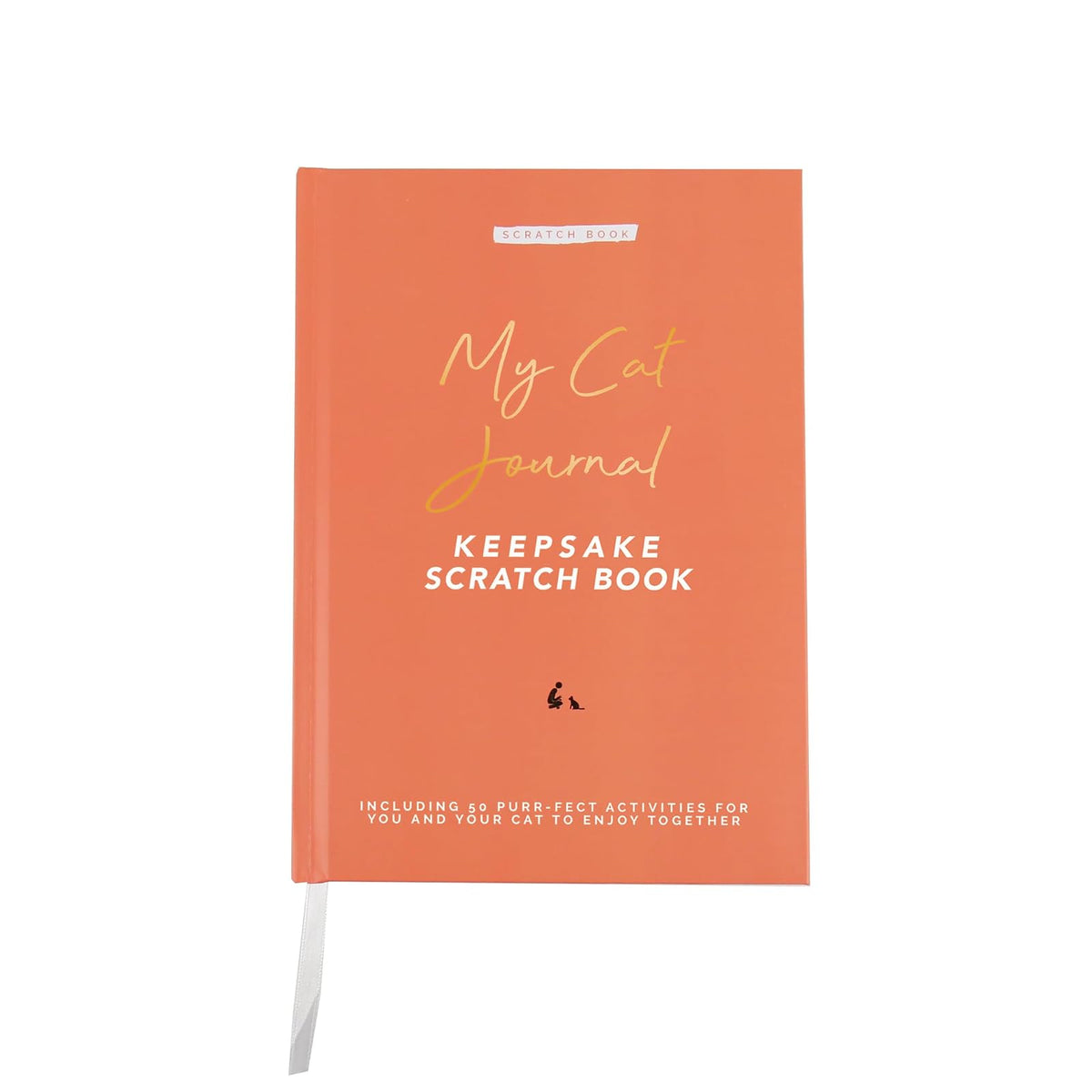 Gift Republic Blank Book, Orange, Modern