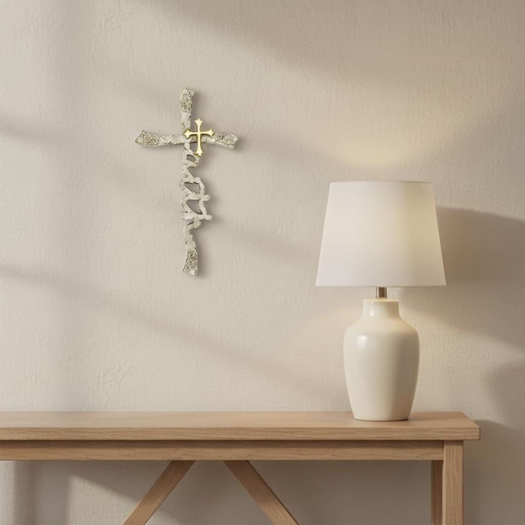 Comfy Hour Wall Art, 7.1"L x 0.7"W, Stone Gray And Gold