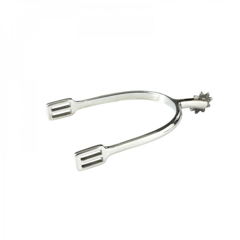 HORZE Rowel Spurs - Silver - W