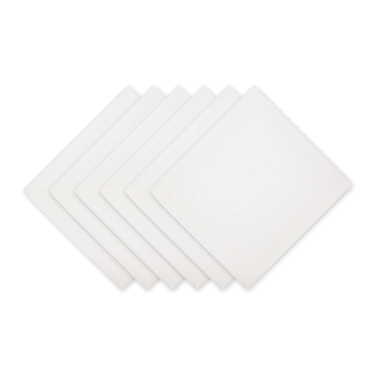 DII Cloth Napkin, 20" x 20" (Set of 6), Off-white