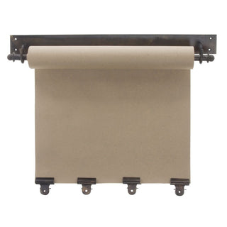 KALALOU NDE1100 HANGING NOTE ROLL WITH FOUR CLIPS IN ANTIQUE BRASS