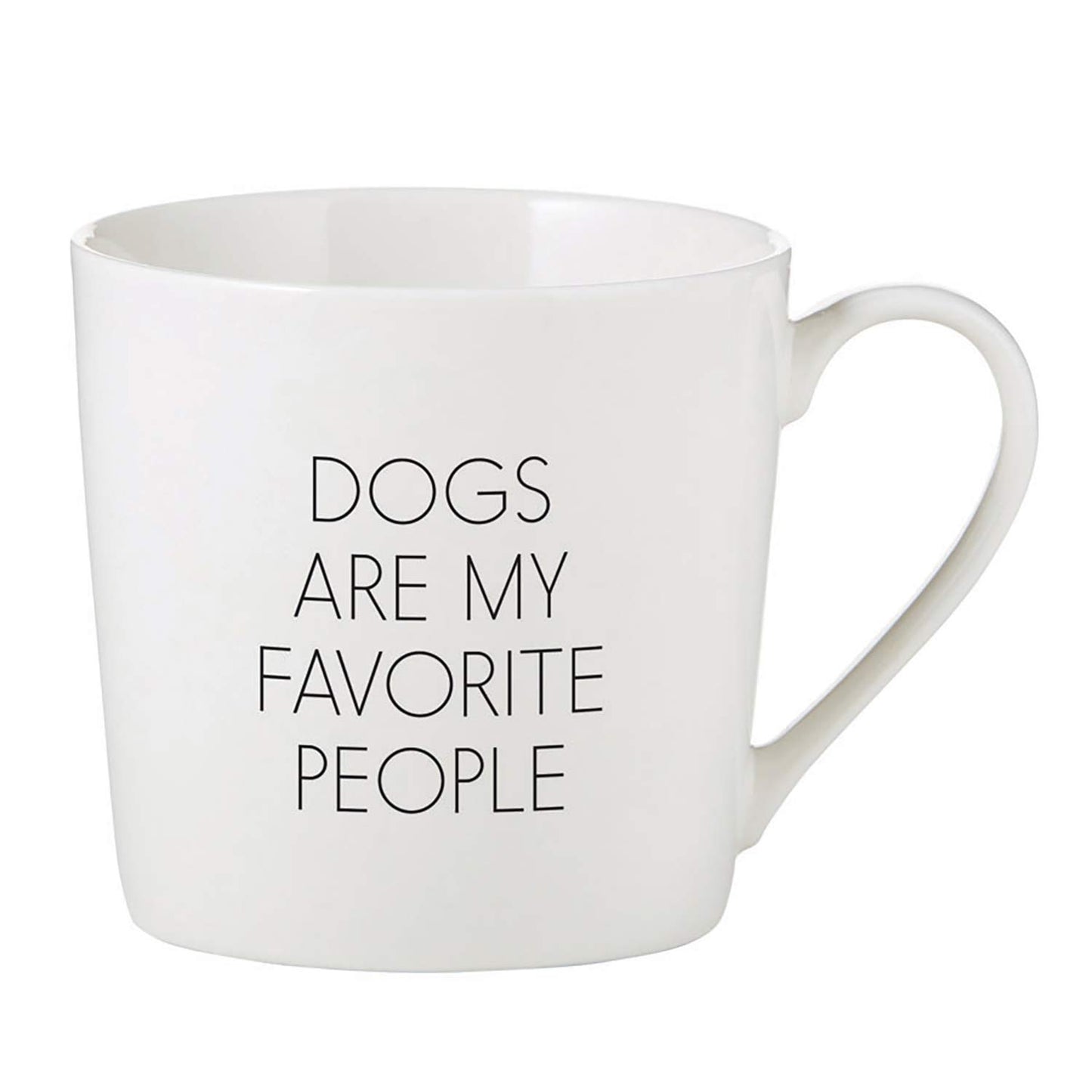 Creative Brands SB Design Studio SIPS Bone China Coffee Cup/Mug, 14-Ounce, Favorite People