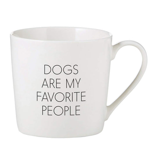 Creative Brands SB Design Studio SIPS Bone China Coffee Cup/Mug, 14-Ounce, Favorite People