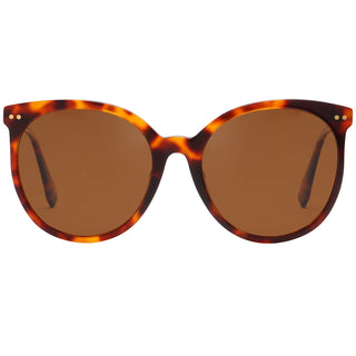 DUCO Retro Sunglasses Women Polarized Round Sun Glasses Vintage UV400 Protection Acetate Frame DC2340