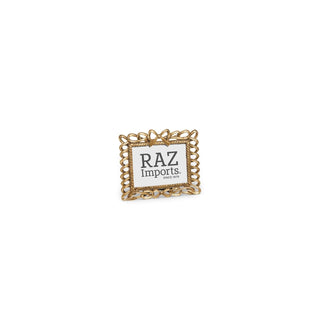 RAZ Imports Picture Frame, 6.75" L x 0.5" W x 5.5" H, Gold