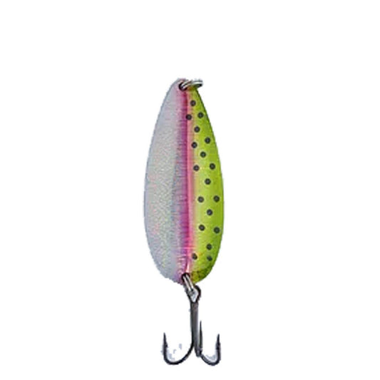 Adamsbuilt Sierra Spoons Ss 1.5 Oz Rainbow Trout Holo Fishing-Equipment