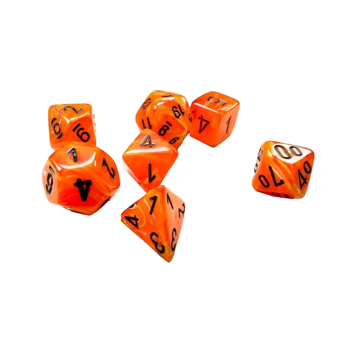 Wondertrail Game Dice, 10mm, Orange