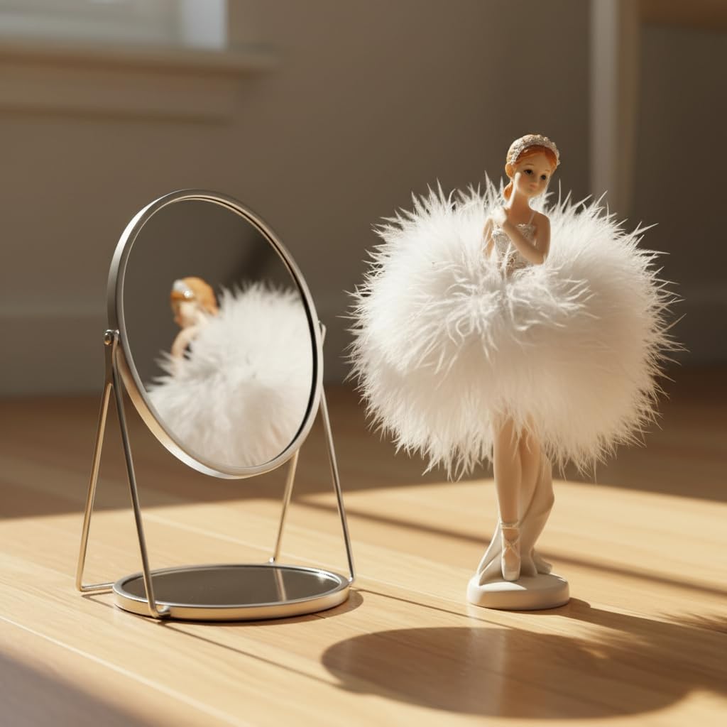 Comfy Hour Figurine, 7", White