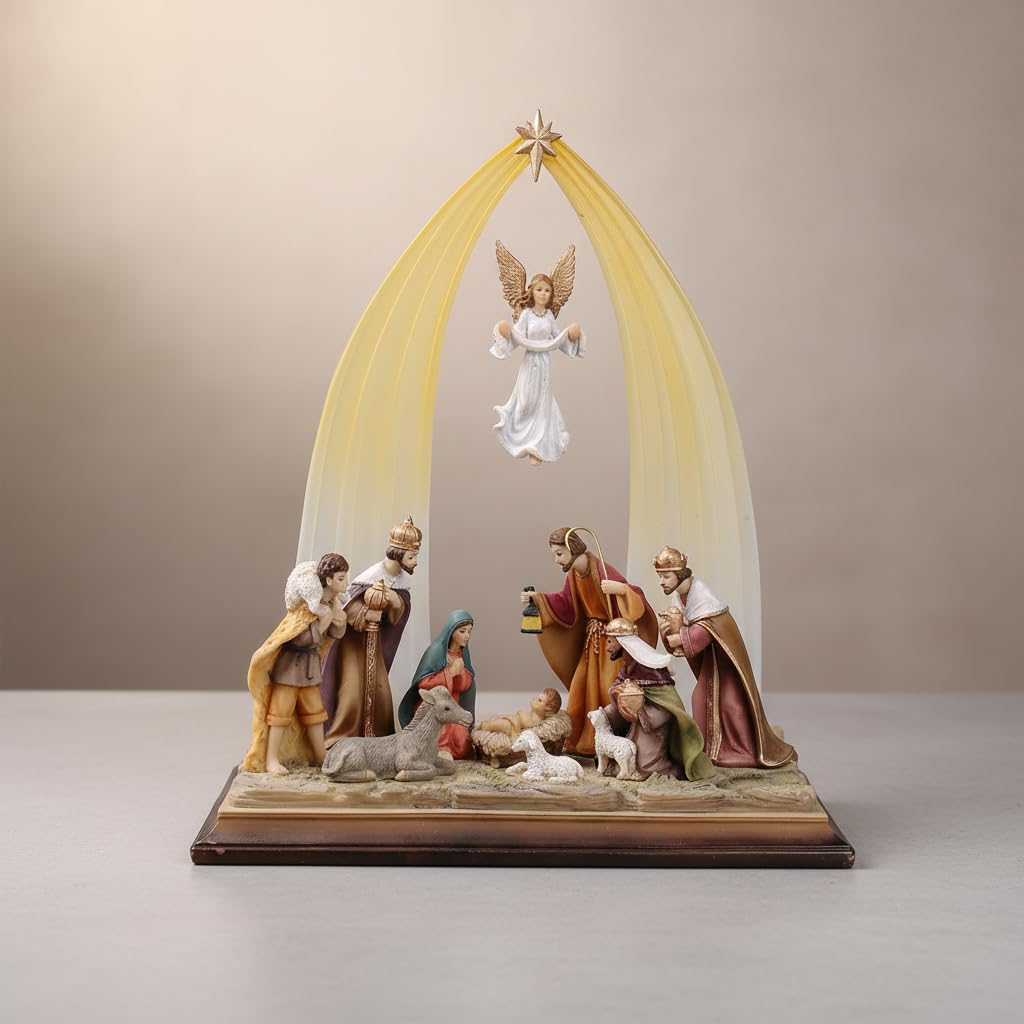 Comfy Hour 12.5 Inch Nativity Set Figurine, Holy Family Scene, 1 Piece