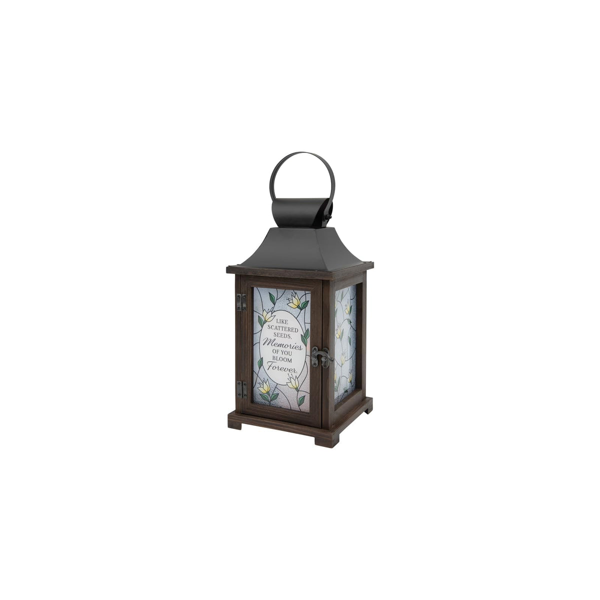 Carson Electric Lantern, 15" H, Brown