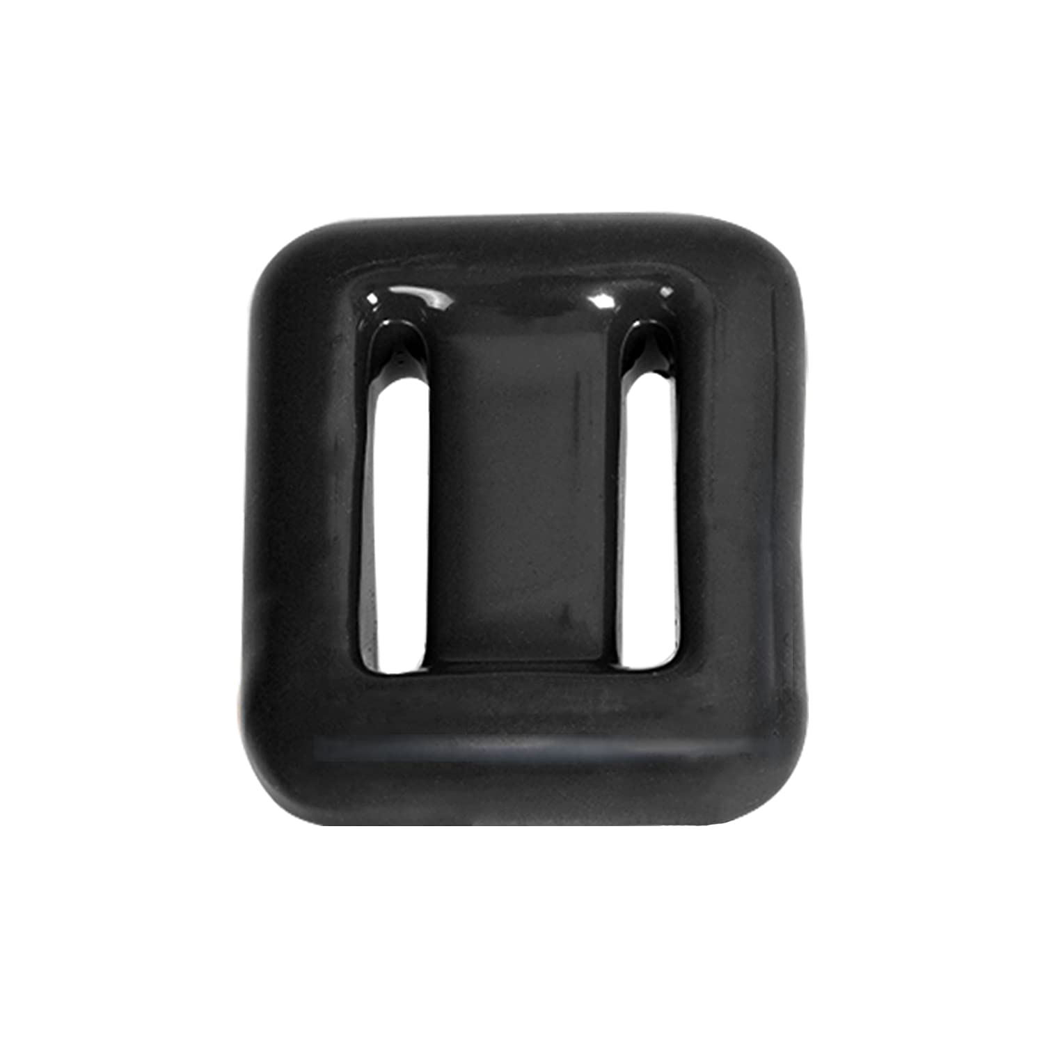 yonsub Engineered Edge Dive Weights for Scuba Diving Weight Belt Black (1lb-4.5lb / 0.5kg-2kg) Coated Lead Diving Weights,Lead Weights Diver (Black, 4.4Pounds)