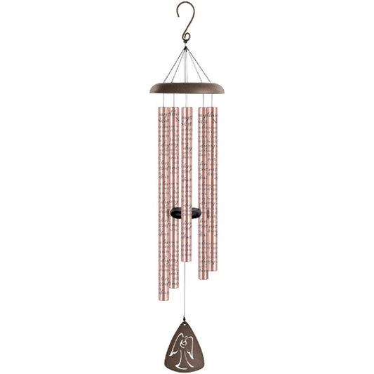 Carson 44 Inches Always Near Rose Gold Sonnet Chime Outdoor Decor