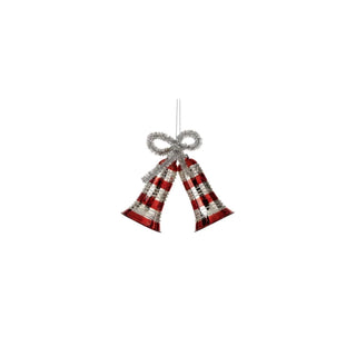 Regency International Hanging Ornament, Red Silver