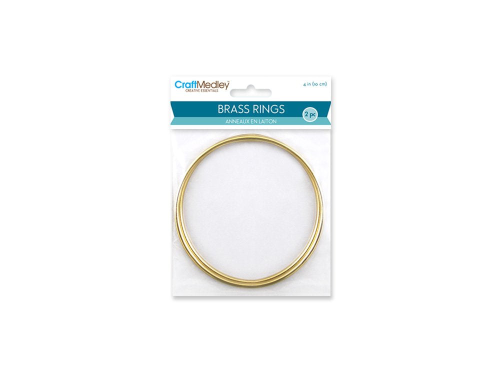 Craft Medley Craft Hoop Frame, 4", Gold