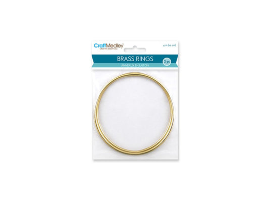 Craft Medley Craft Hoop Frame, 4", Gold