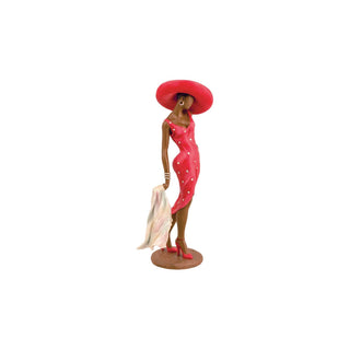 Ebony Treasures Figurine, Red, African